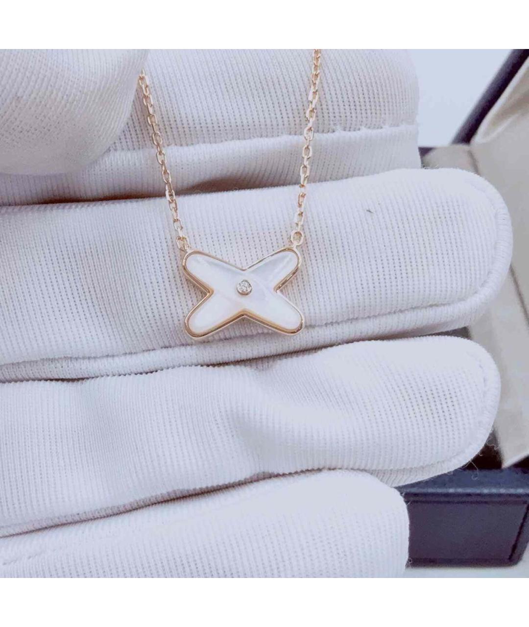 CHAUMET Белое колье из розового золота, фото 3