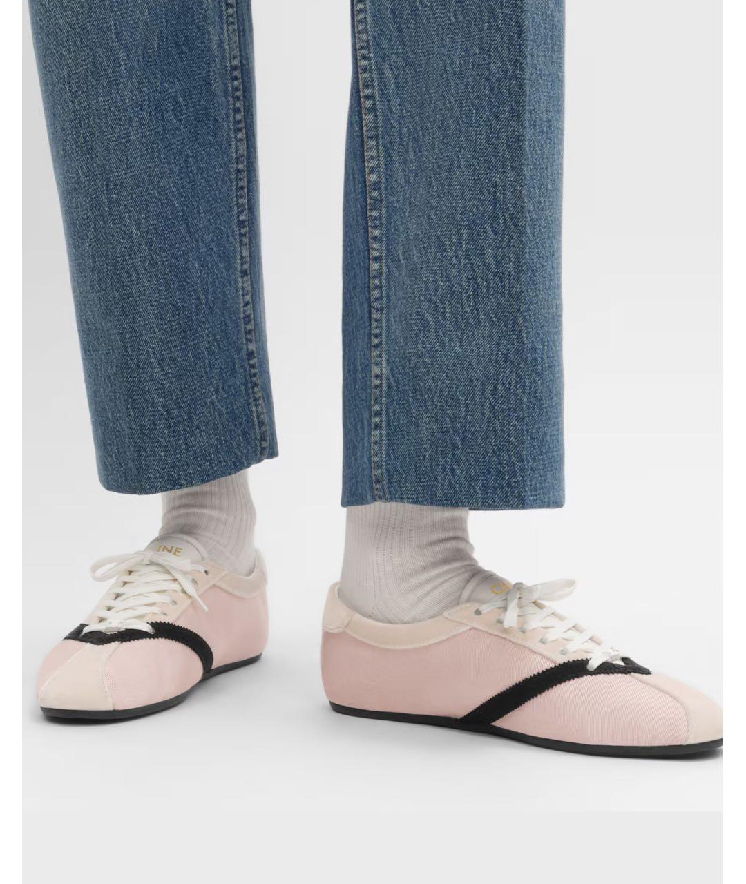 CELINE Розовые кроссовки, фото 2