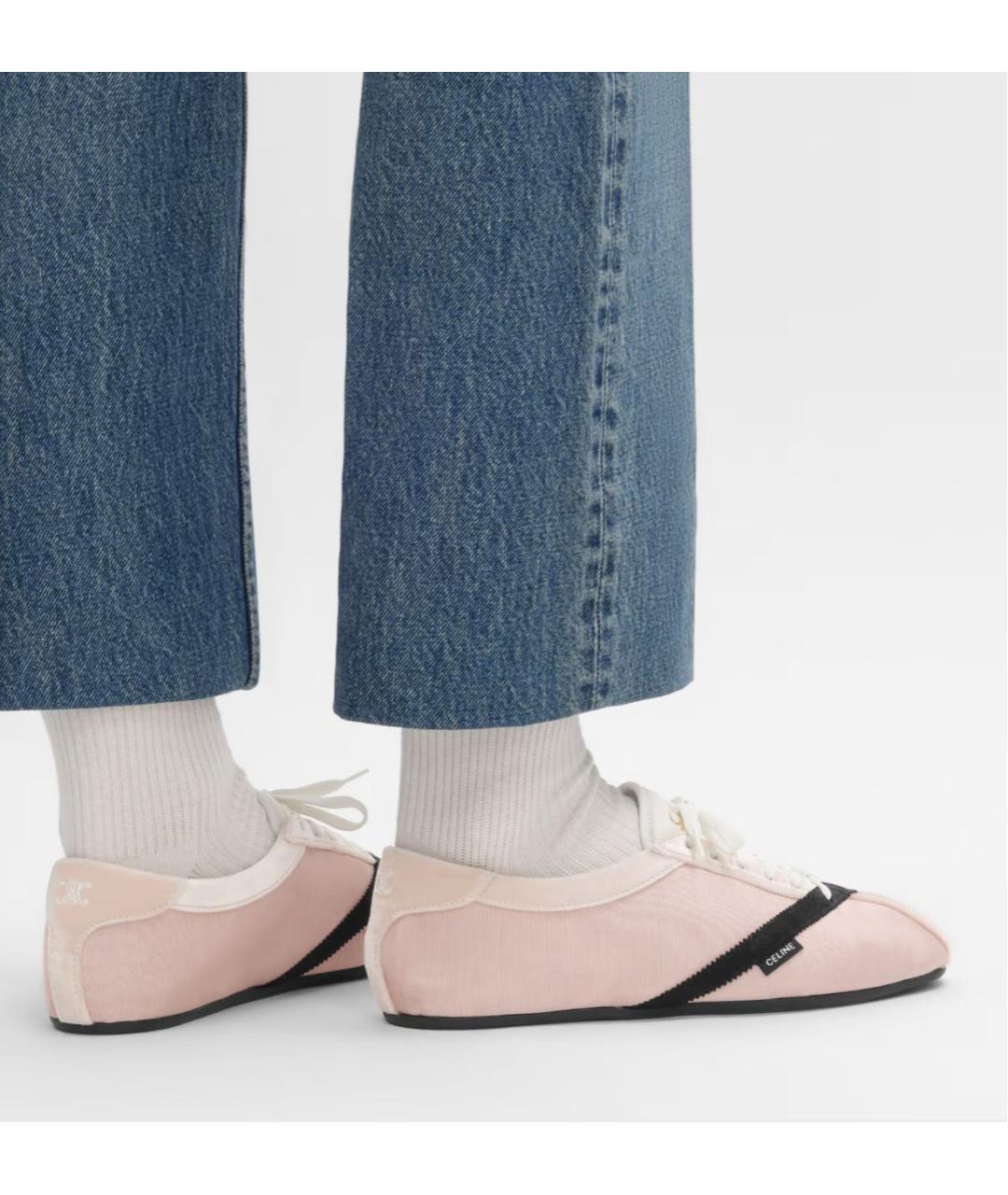 CELINE Розовые кроссовки, фото 3