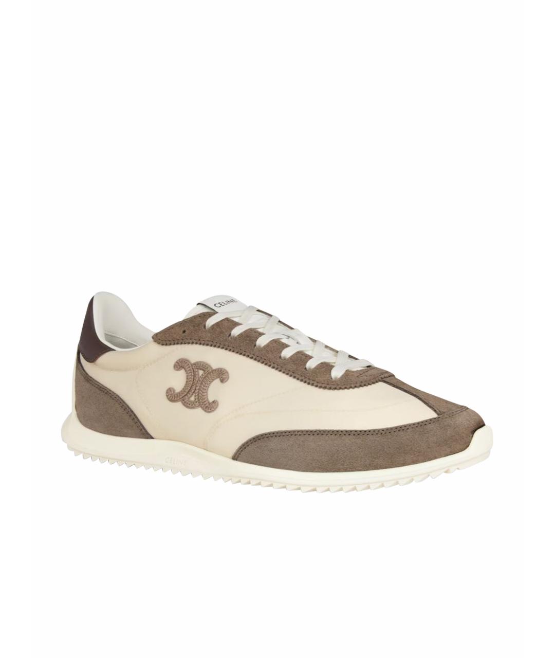 CELINE Коричневые кроссовки, фото 1