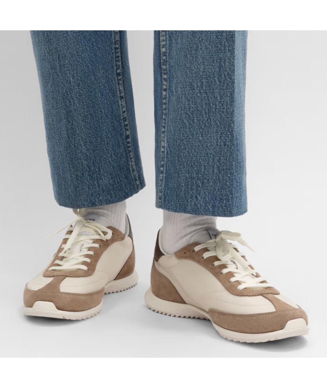 CELINE Коричневые кроссовки, фото 3