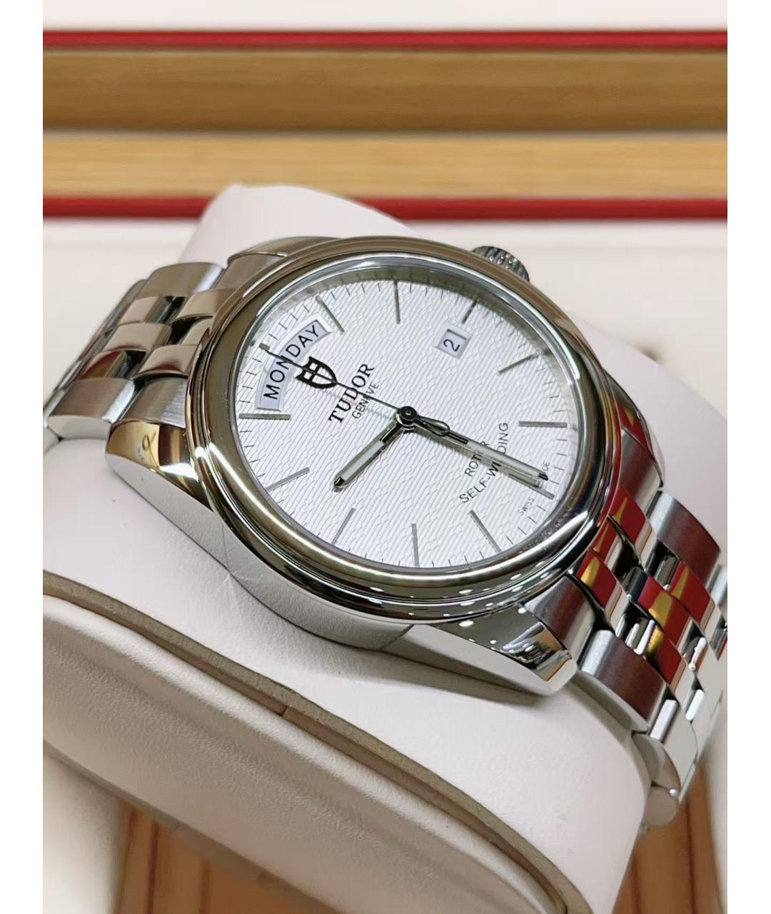 TUDOR Серебряные часы, фото 4