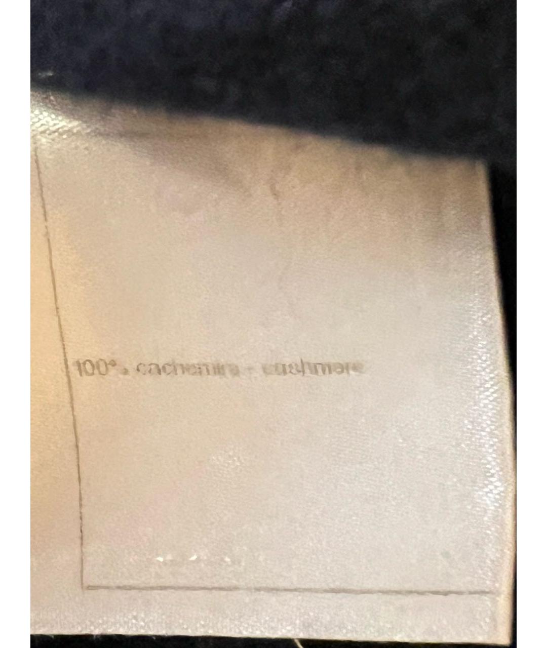 CHANEL Синее кашемировое повседневное платье, фото 5