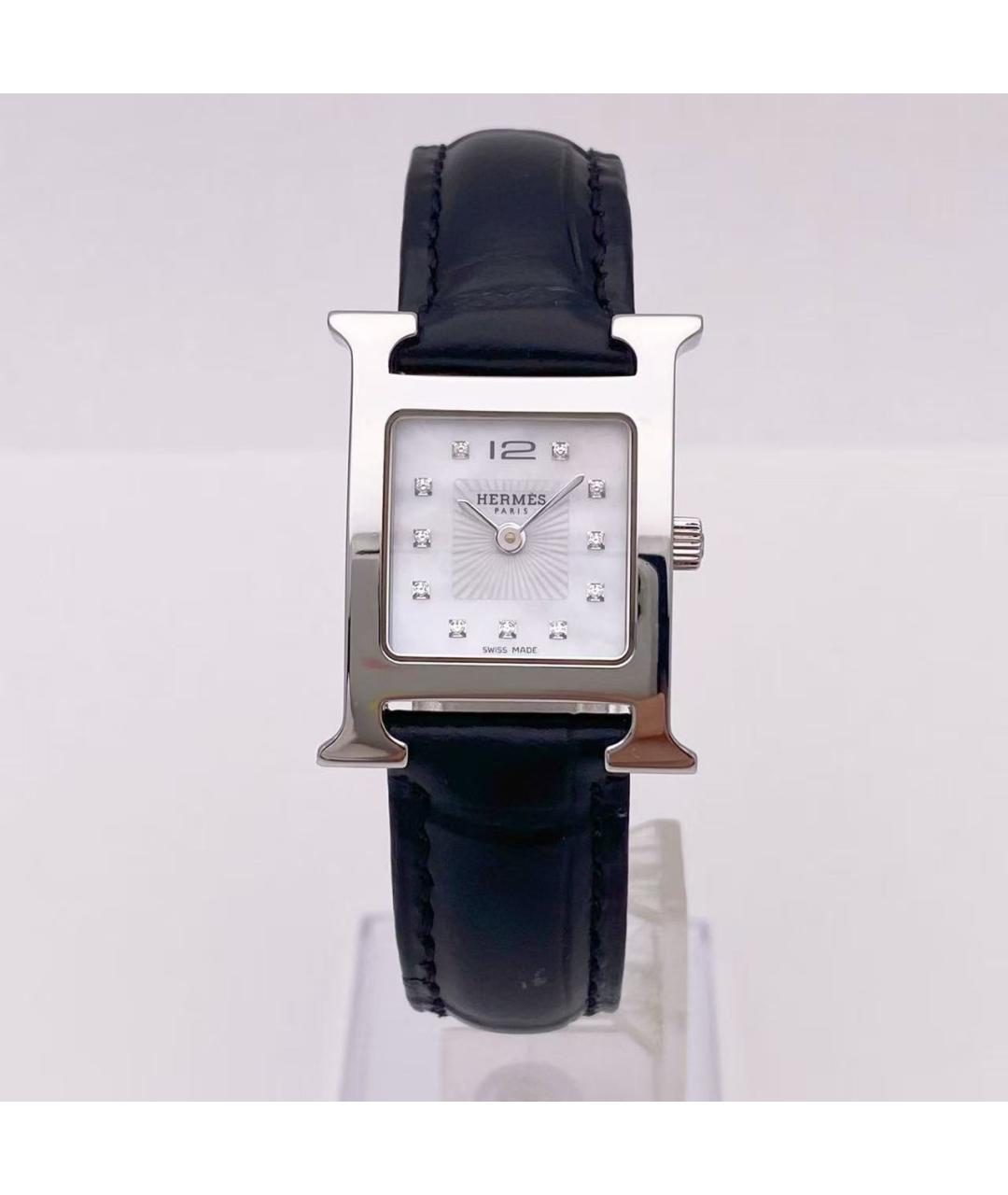 HERMES Серебряные часы, фото 2