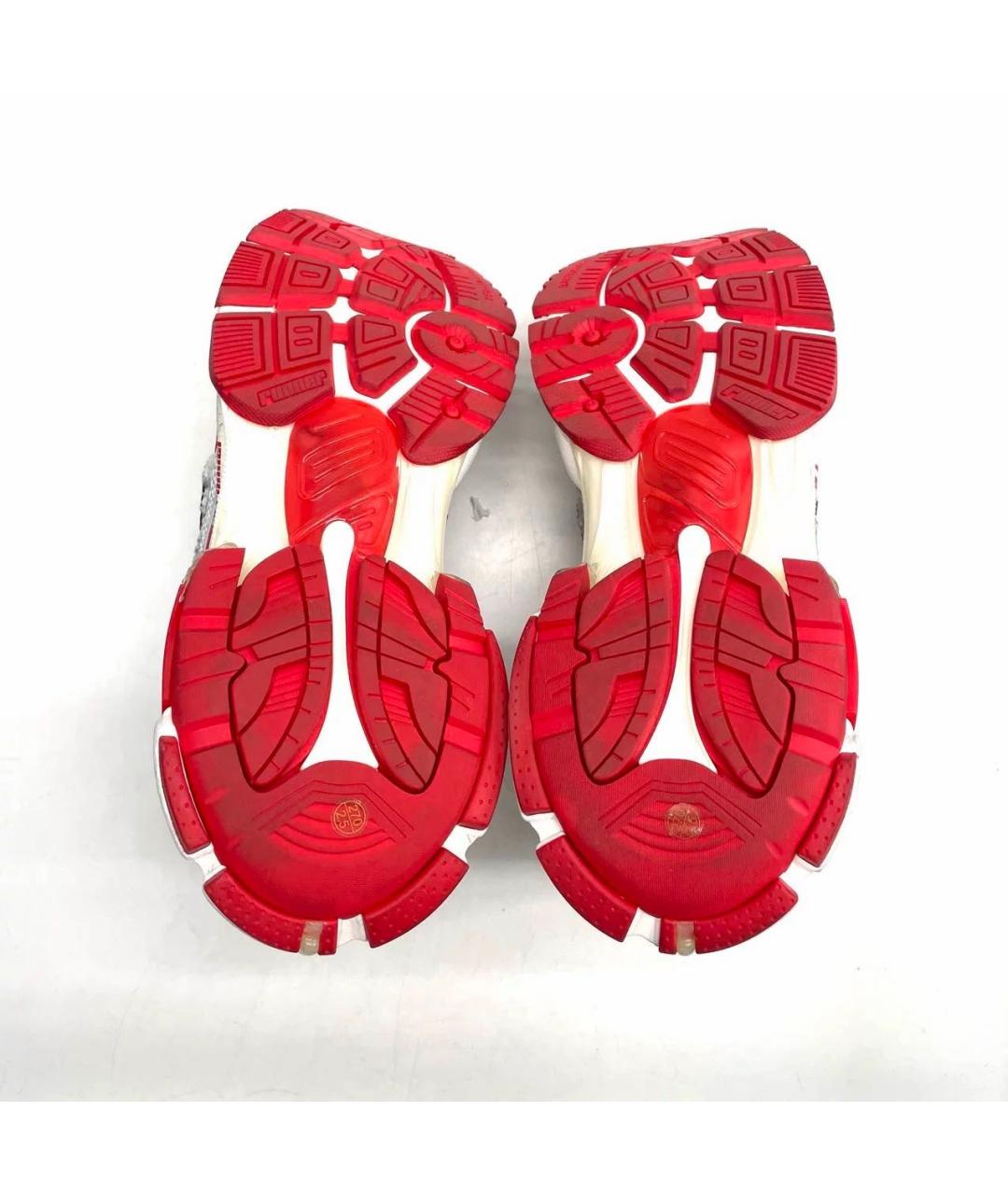 BALENCIAGA Красные низкие кроссовки / кеды, фото 6