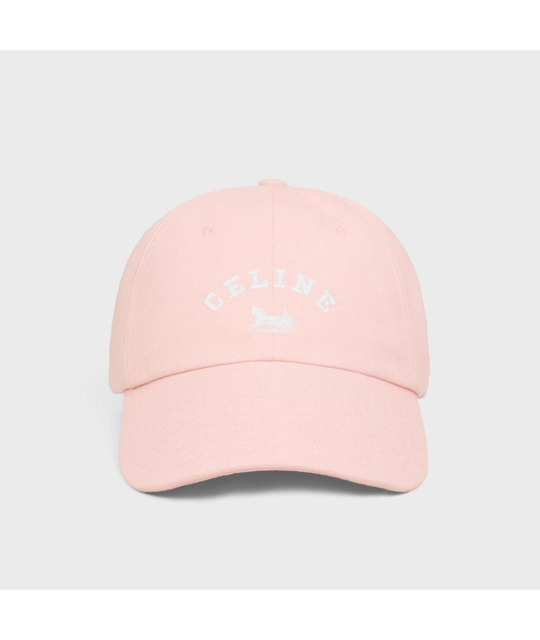 CELINE Розовая кепка, фото 2