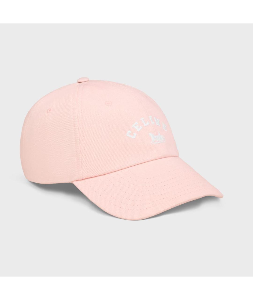 CELINE Розовая кепка, фото 4