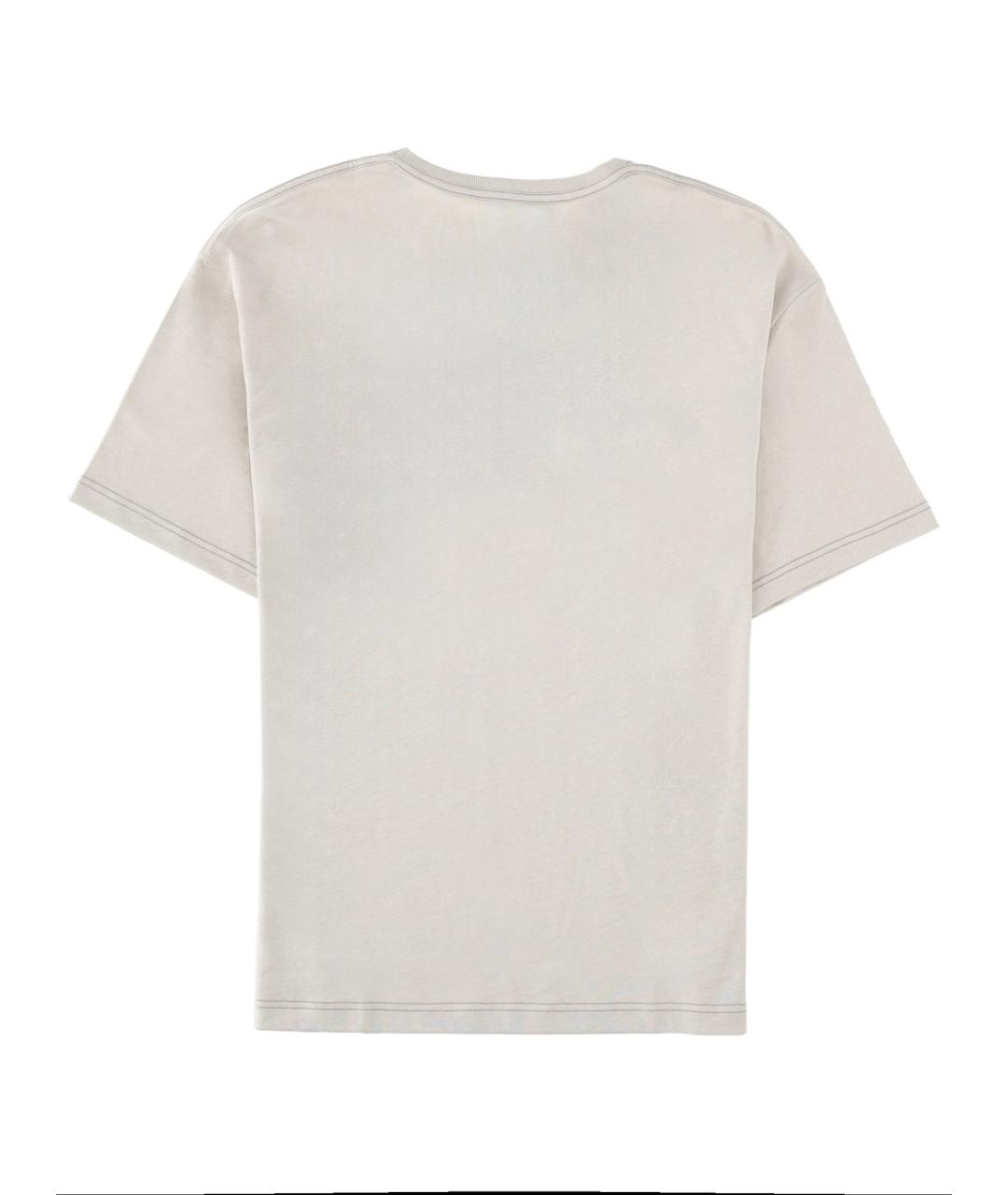 LEMAIRE Белая хлопковая футболка, фото 2