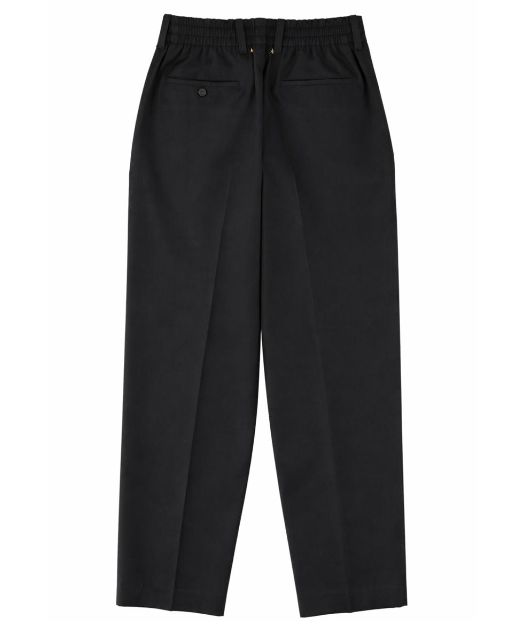 GOLDEN GOOSE DELUXE BRAND Черные шерстяные повседневные брюки, фото 2