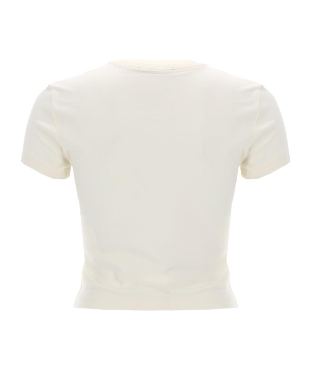 VERSACE JEANS COUTURE Белая хлопковая футболка, фото 2