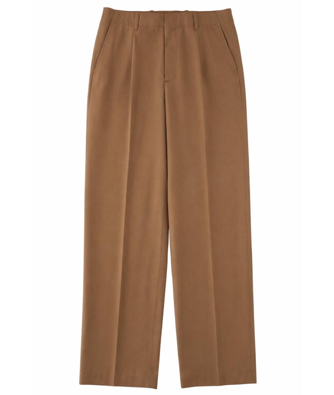 OUR LEGACY Коричневые шерстяные повседневные брюки, фото 1