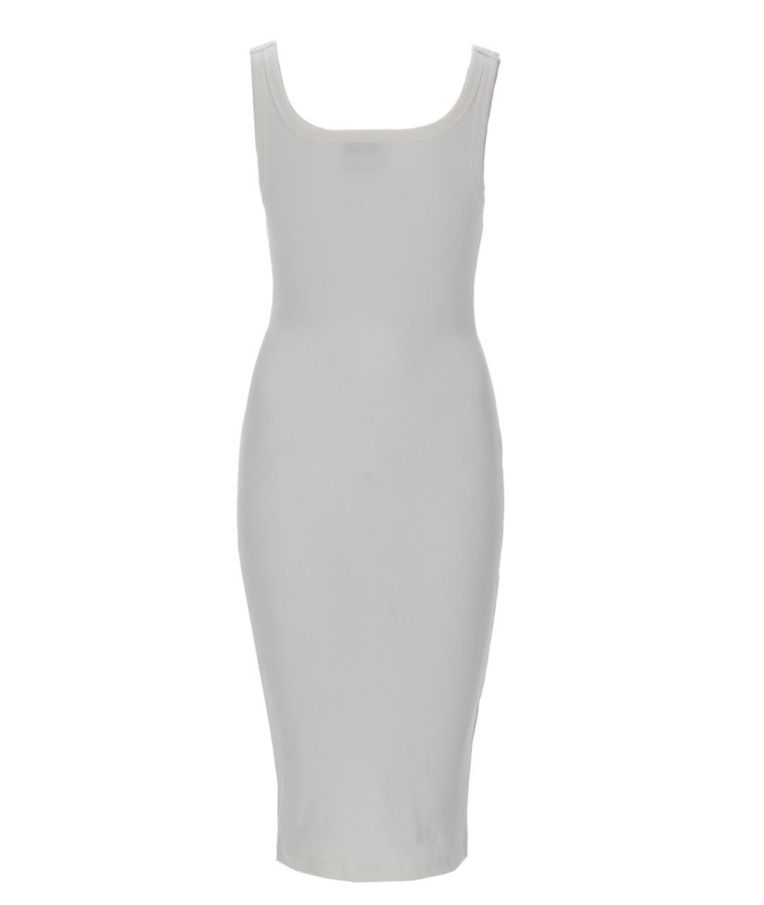 VERSACE JEANS COUTURE Белое хлопковое повседневное платье, фото 2