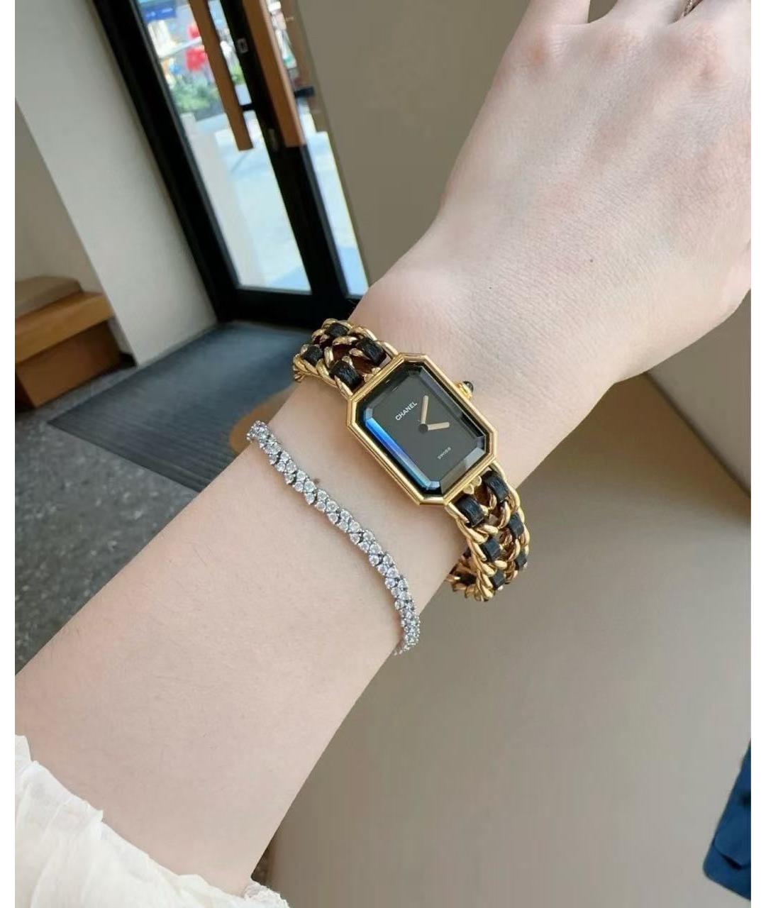 CHANEL Золотые часы, фото 6