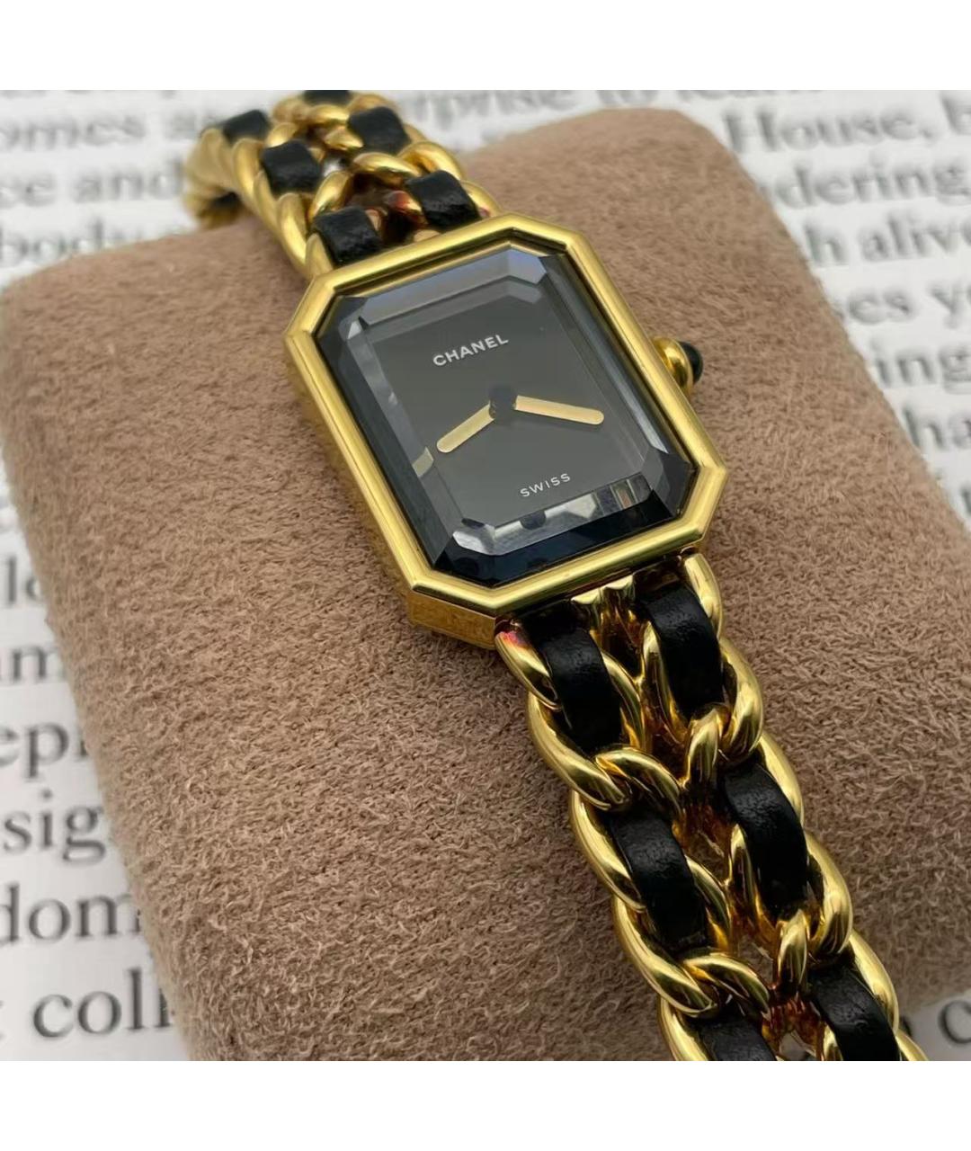 CHANEL Золотые часы, фото 4