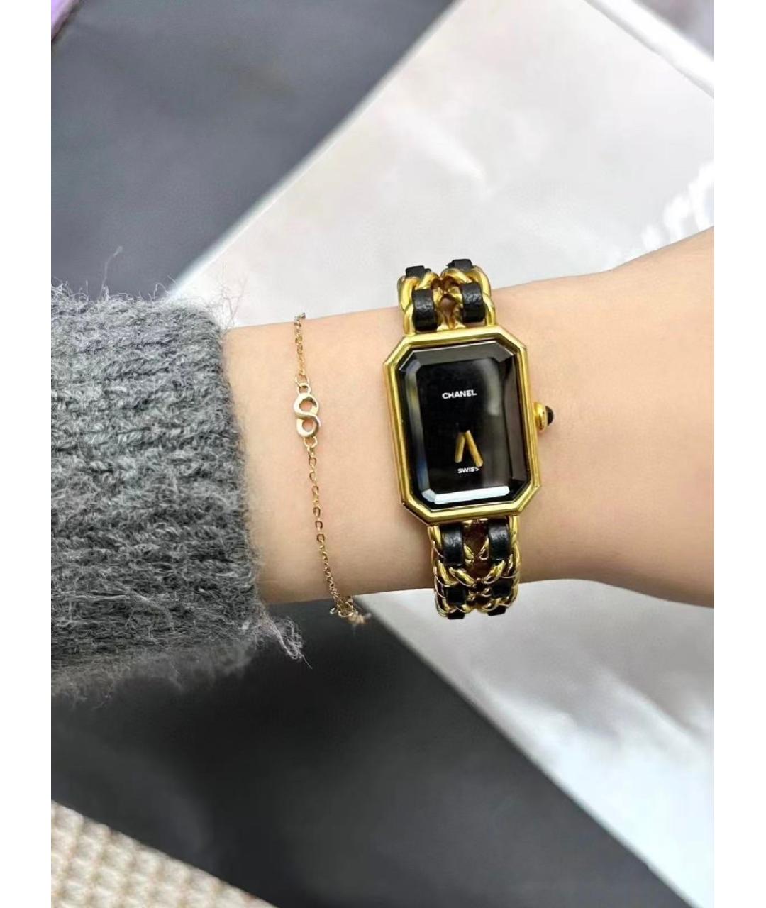 CHANEL Золотые часы, фото 5