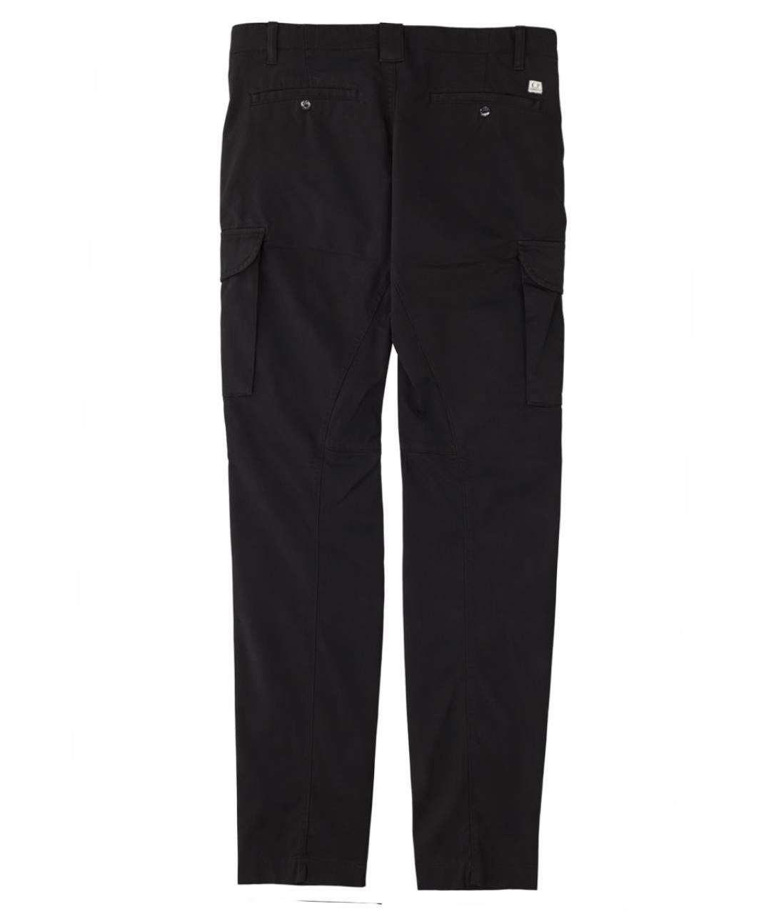 CP COMPANY Черные хлопковые повседневные брюки, фото 2