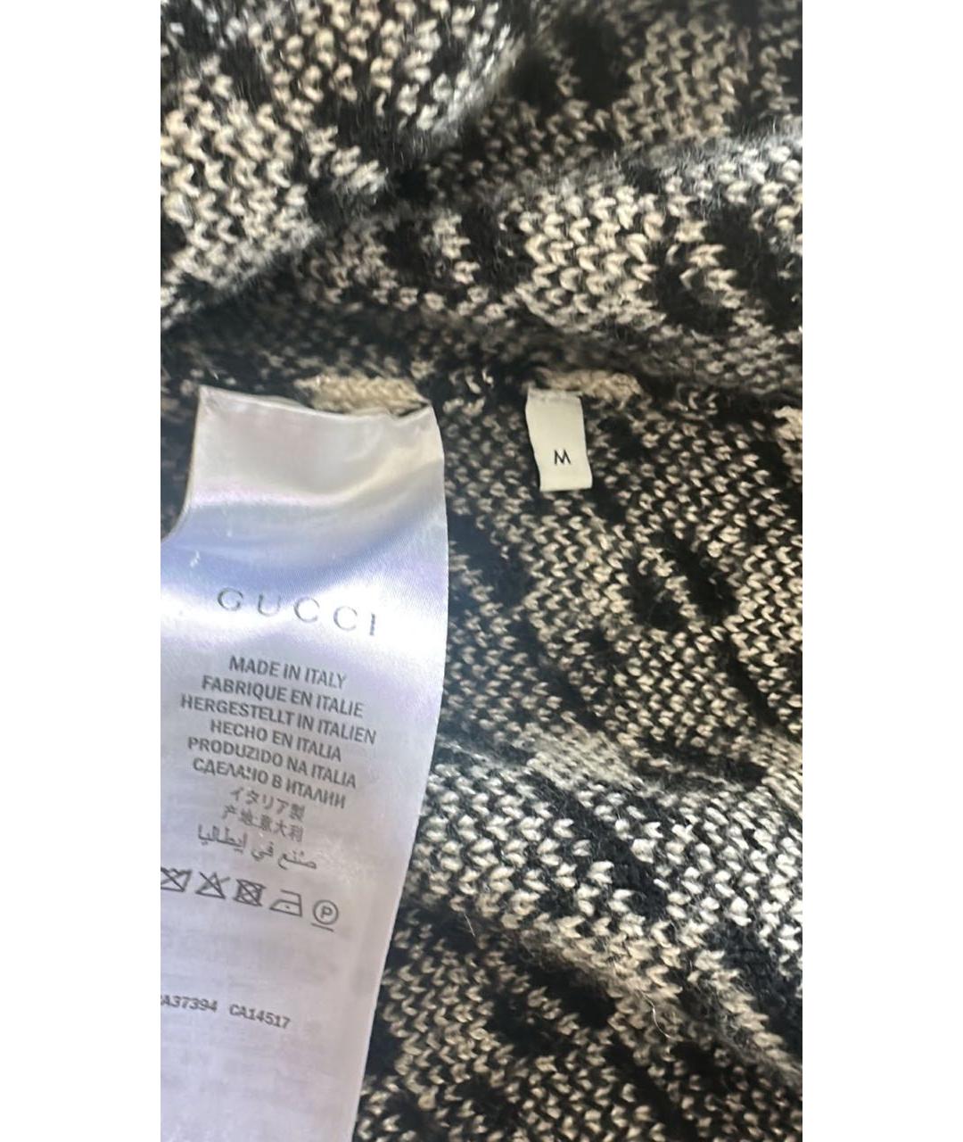 GUCCI Мульти шерстяная куртка, фото 4