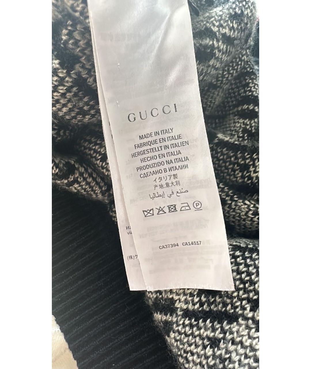 GUCCI Мульти шерстяная куртка, фото 5