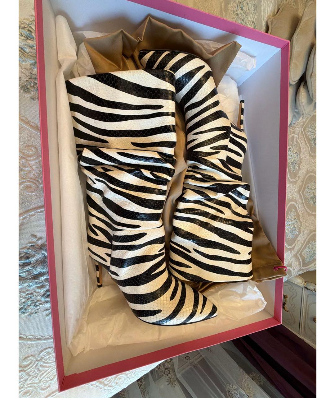 PARIS TEXAS Мульти кожаные сапоги, фото 5