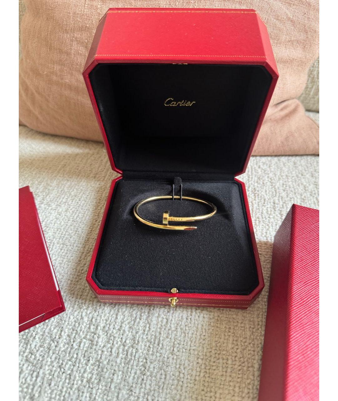 CARTIER Золотой браслет из желтого золота, фото 6