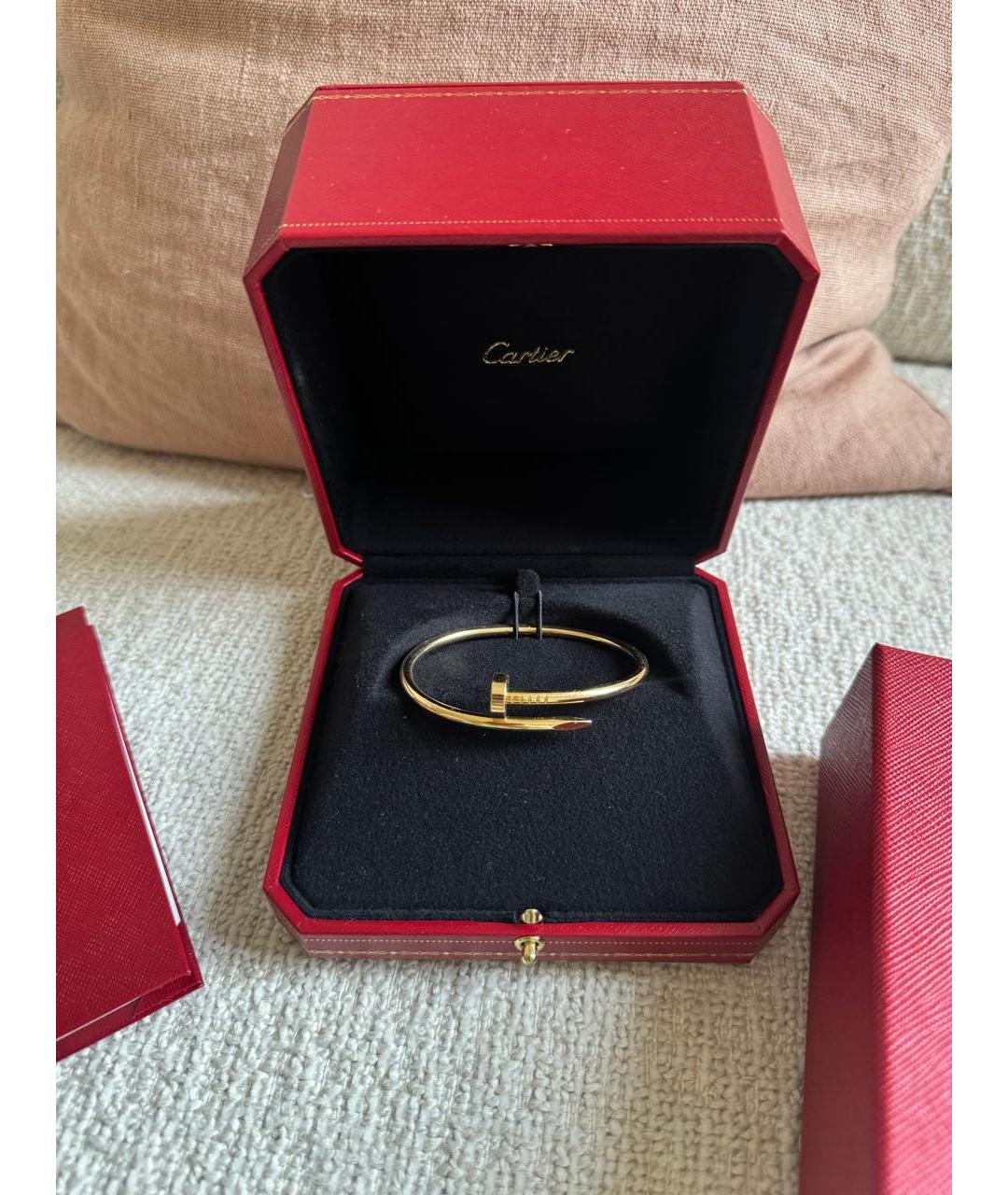 CARTIER Золотой браслет из желтого золота, фото 8