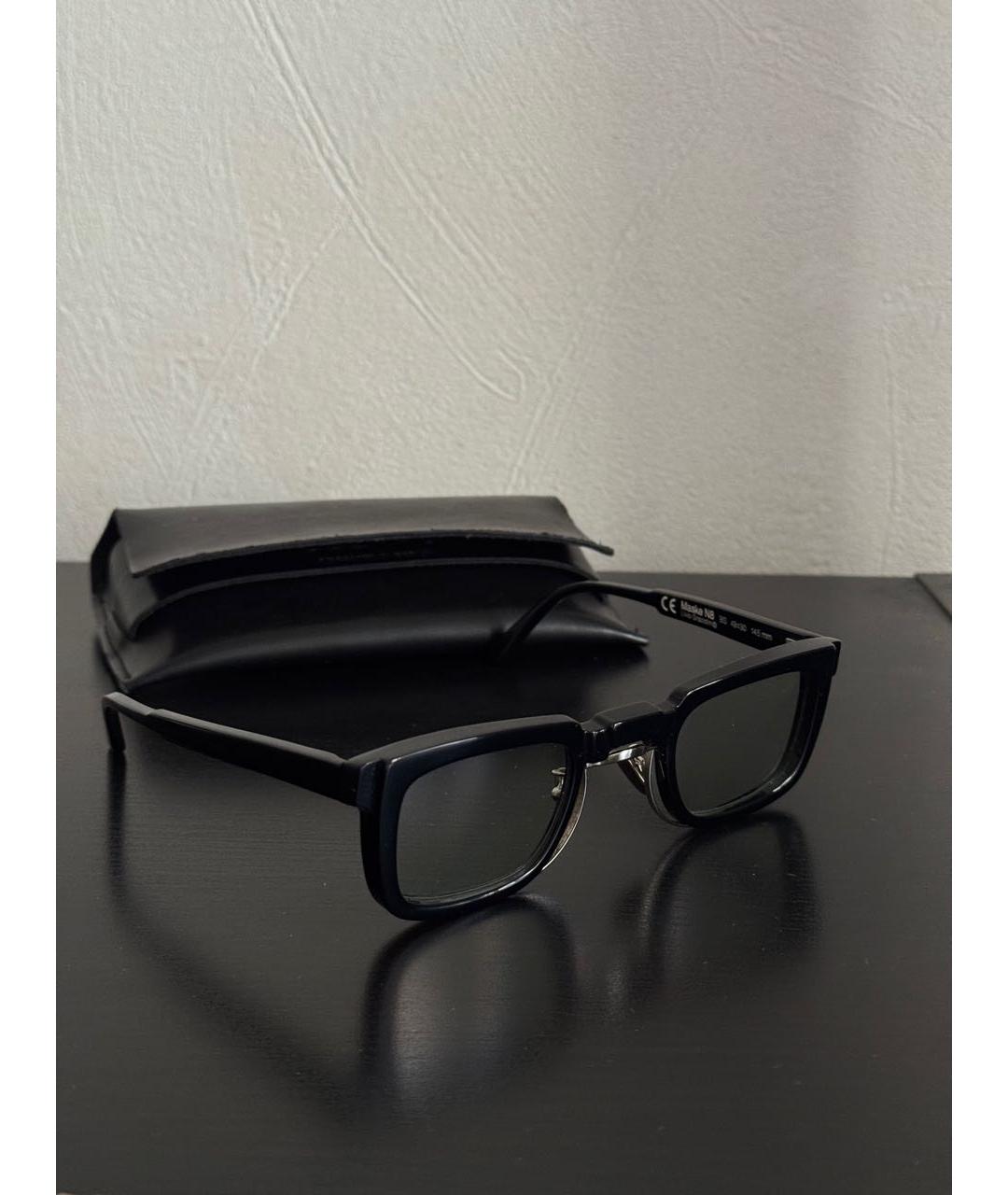 KUBORAUM Черные пластиковые солнцезащитные очки, фото 2