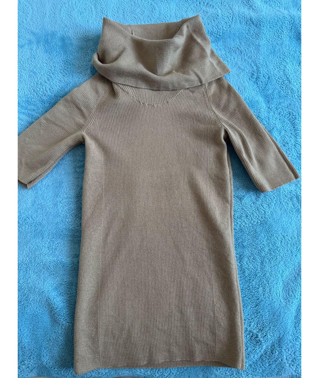 CELINE Коричневая шерстяная водолазка, фото 6