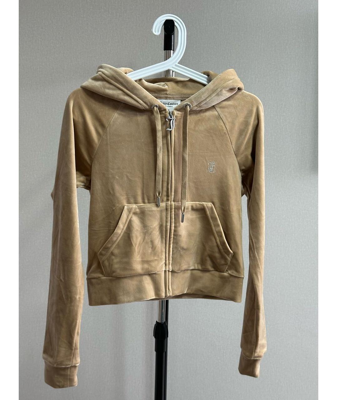 JUICY COUTURE Фиолетовый велюровый спортивные костюмы, фото 3