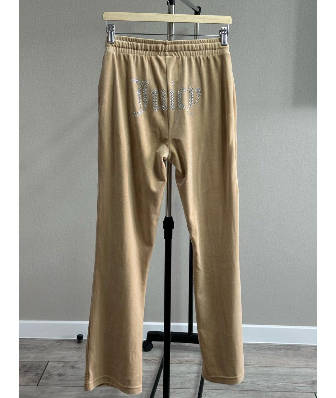 JUICY COUTURE Фиолетовый велюровый спортивные костюмы, фото 6