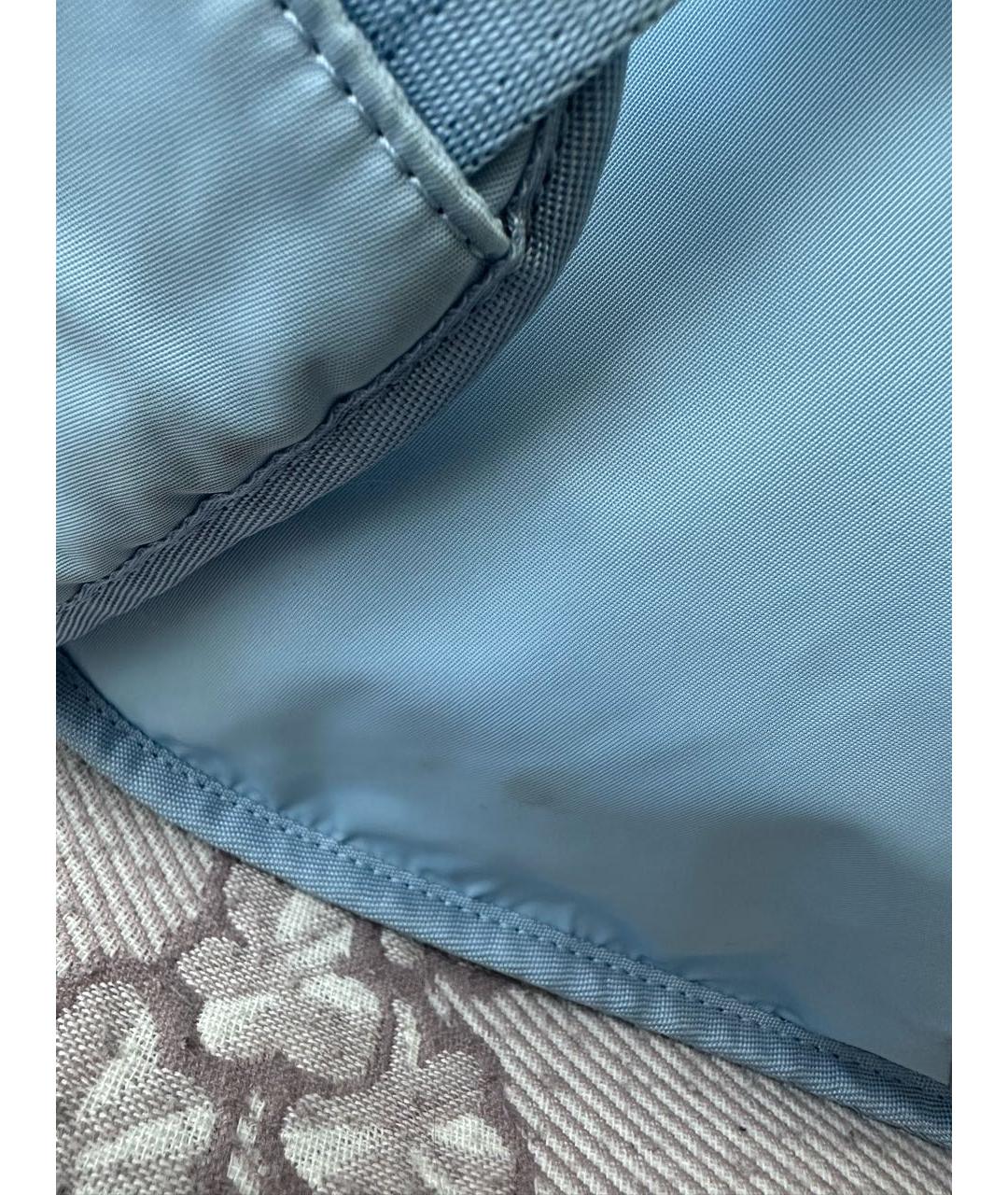 EMPORIO ARMANI Голубая дорожная/спортивная сумка, фото 2