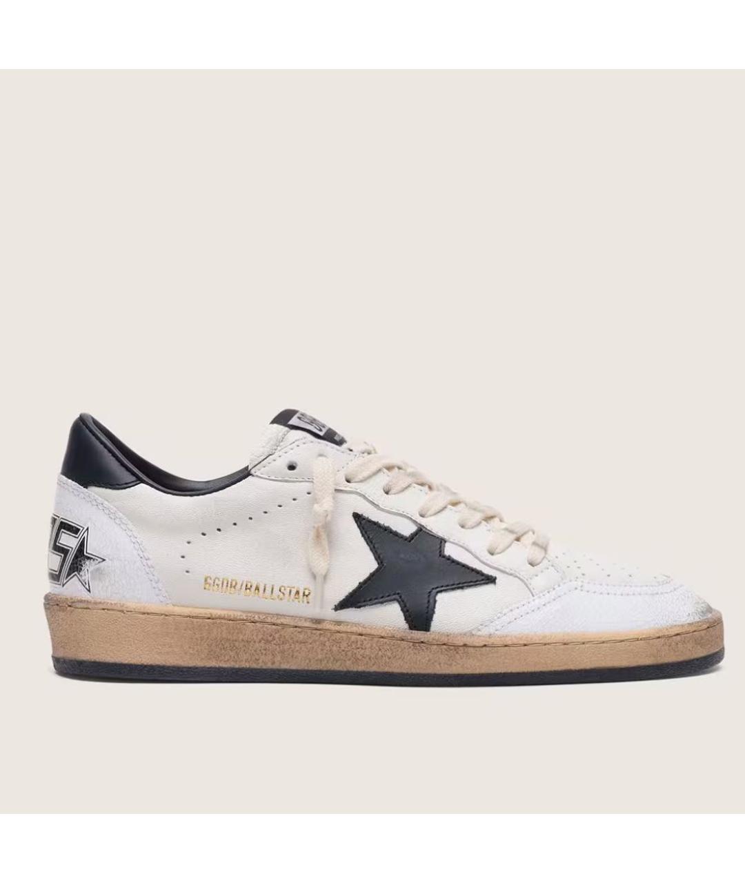 GOLDEN GOOSE DELUXE BRAND Белые кожаные кеды, фото 5