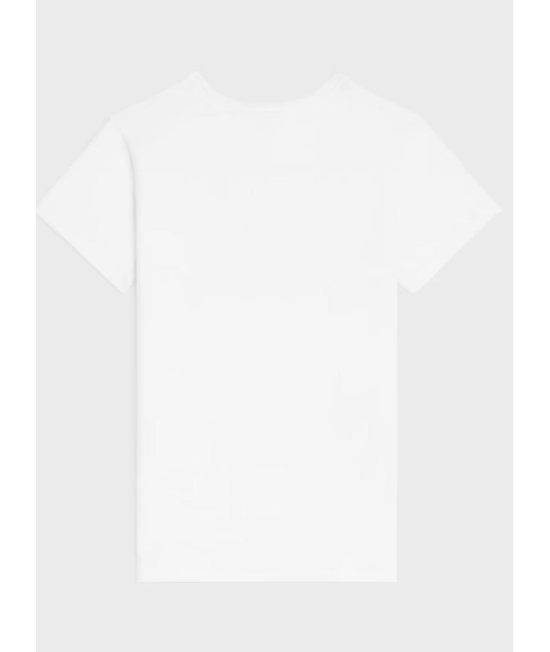 CELINE Белая футболка, фото 2