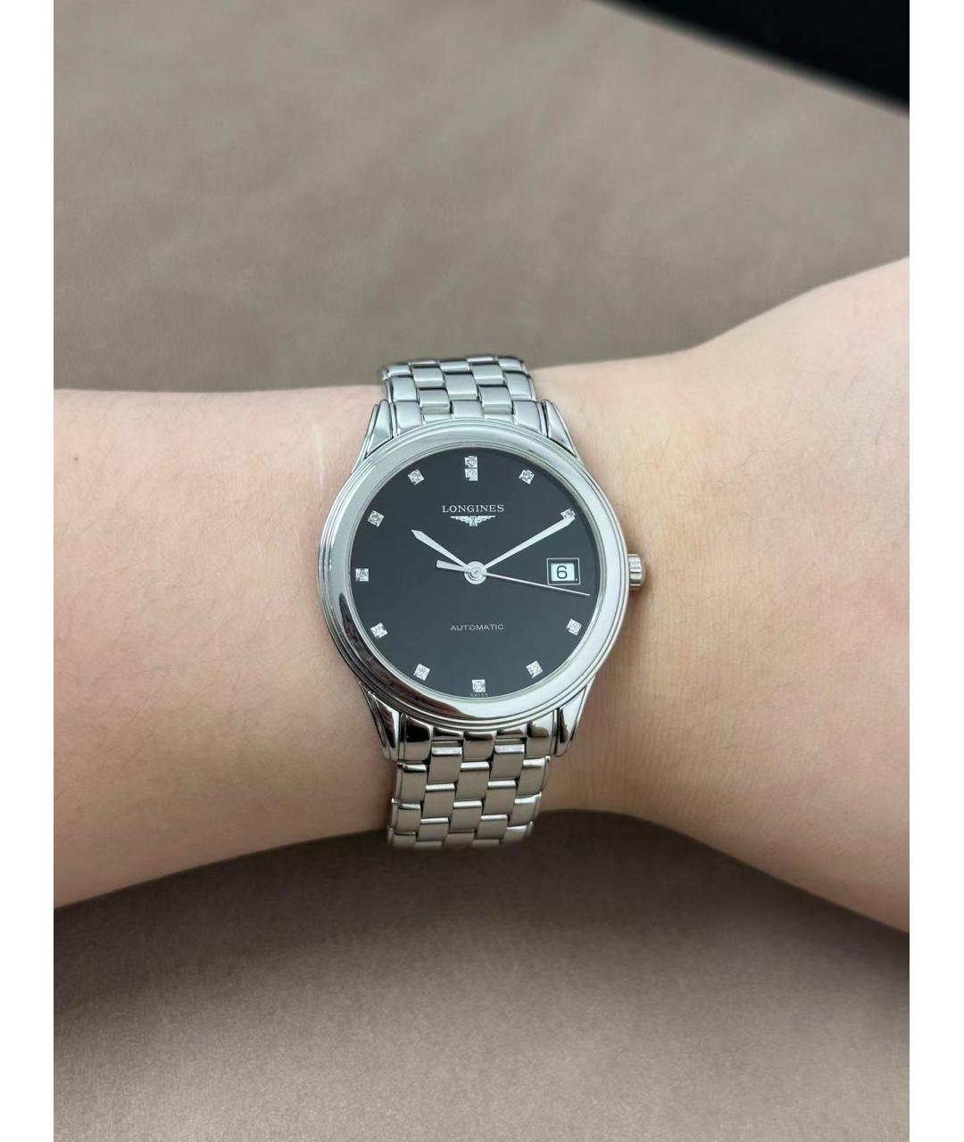 LONGINES Серебряные часы, фото 3