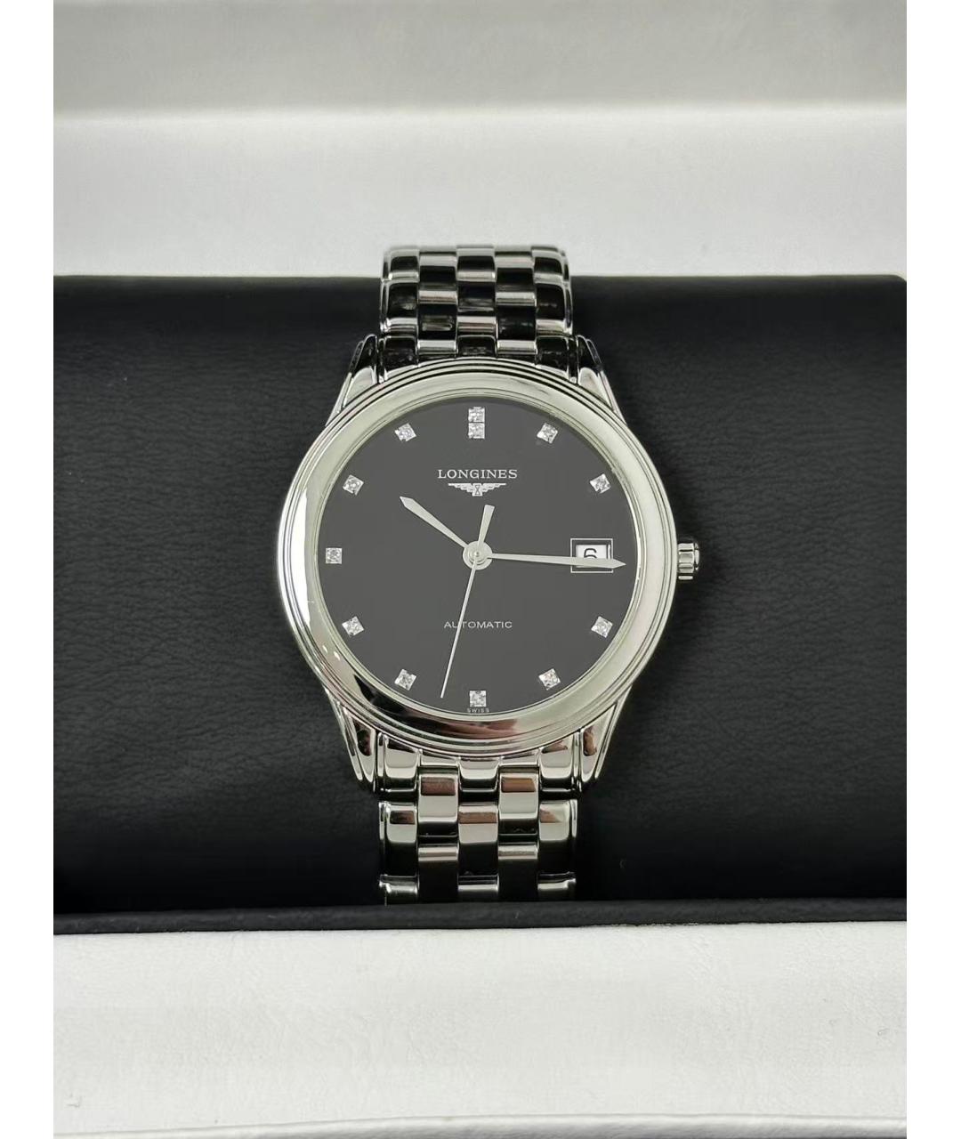 LONGINES Серебряные часы, фото 4