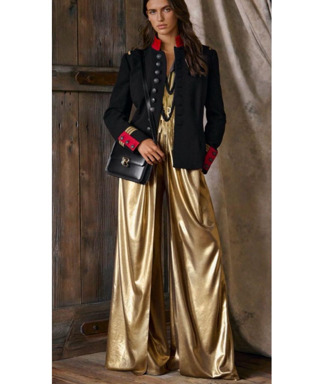 RALPH LAUREN COLLECTION Темно-синий шерстяной жакет/пиджак, фото 3