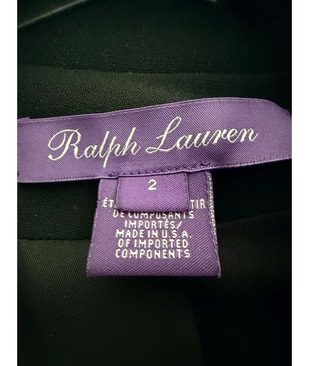 RALPH LAUREN COLLECTION Темно-синий шерстяной жакет/пиджак, фото 4