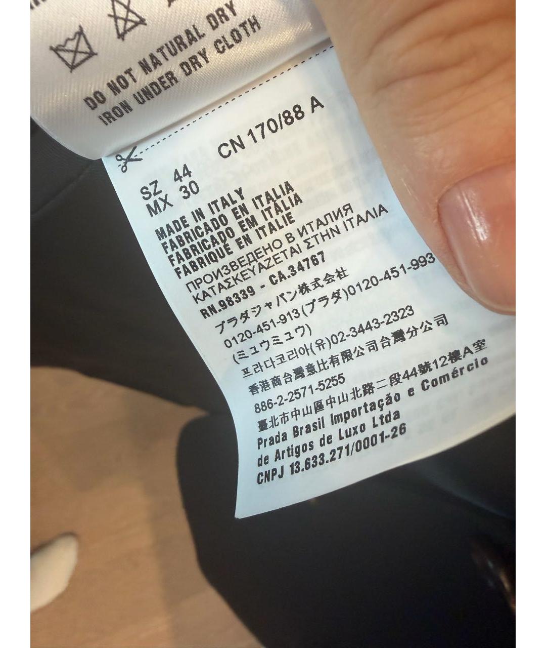 MIU MIU Черный жакет/пиджак, фото 5