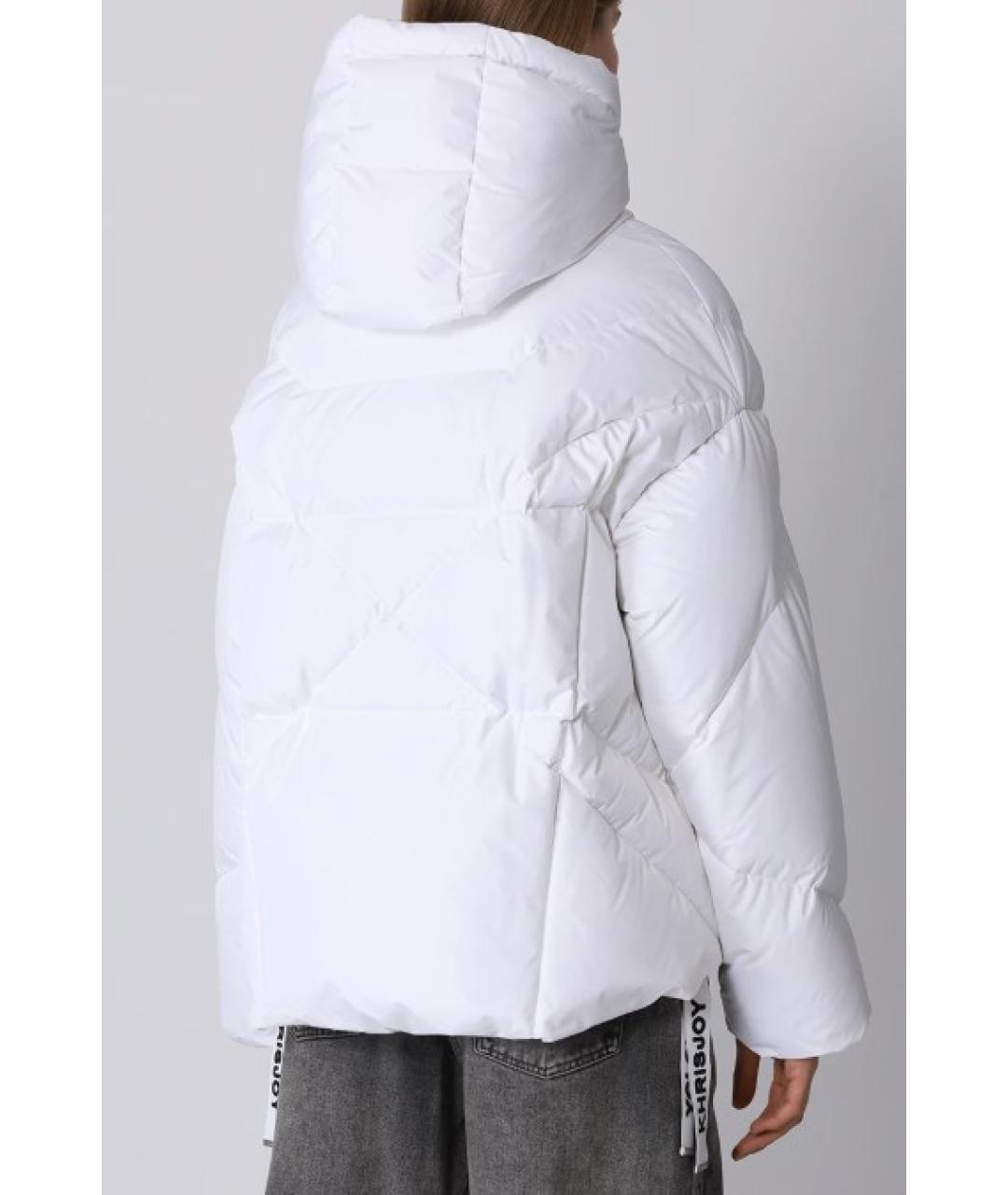 KHRISJOY Белый полиэстеровый пуховик, фото 9