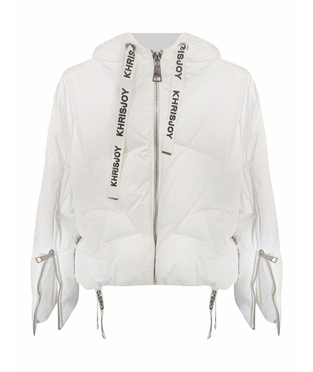 KHRISJOY Белый полиэстеровый пуховик, фото 1