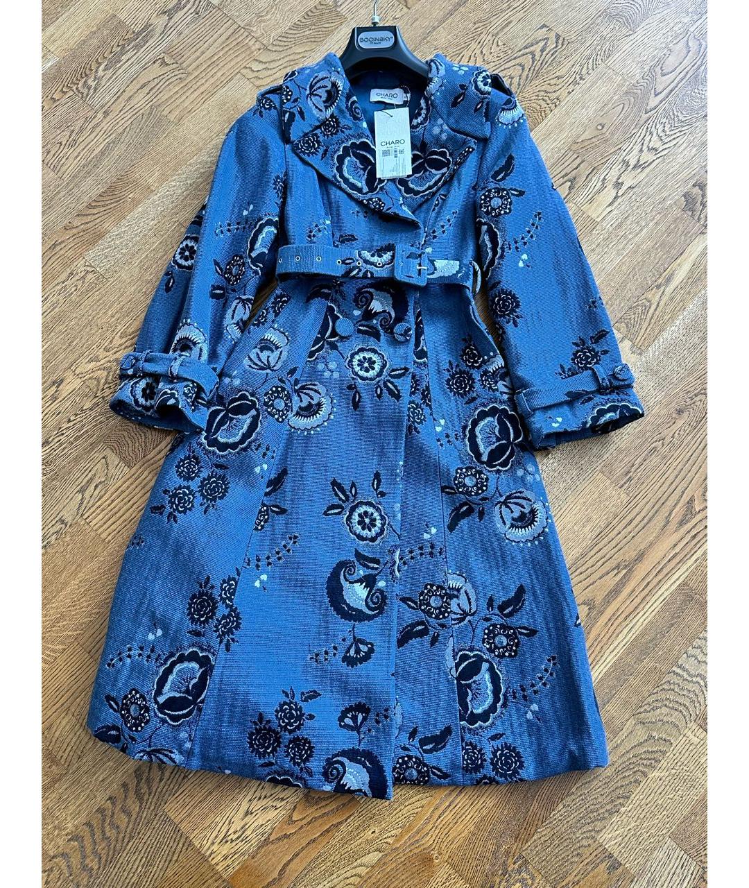 CHARO RUIZ Синее пальто, фото 5