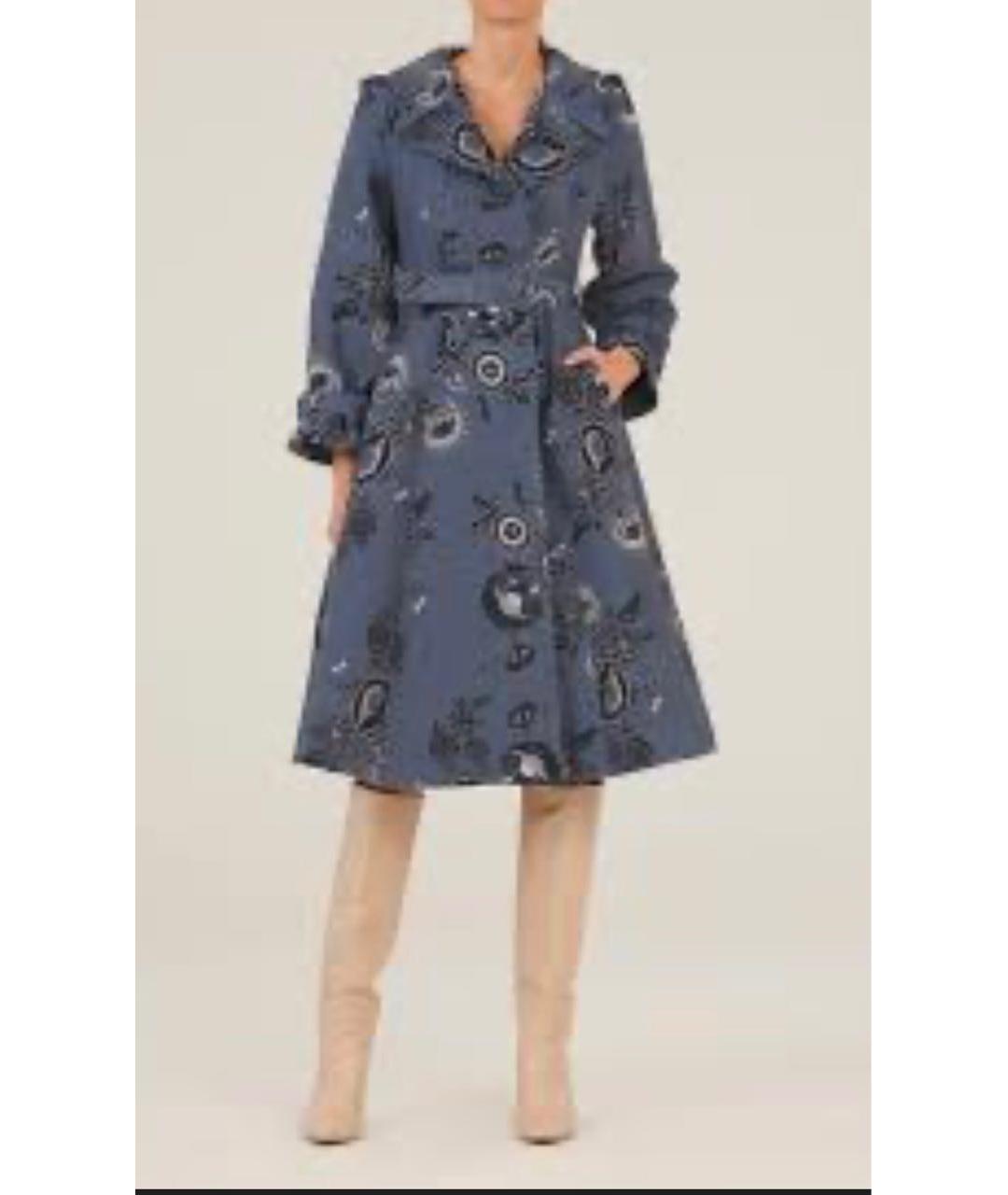 CHARO RUIZ Синее пальто, фото 4