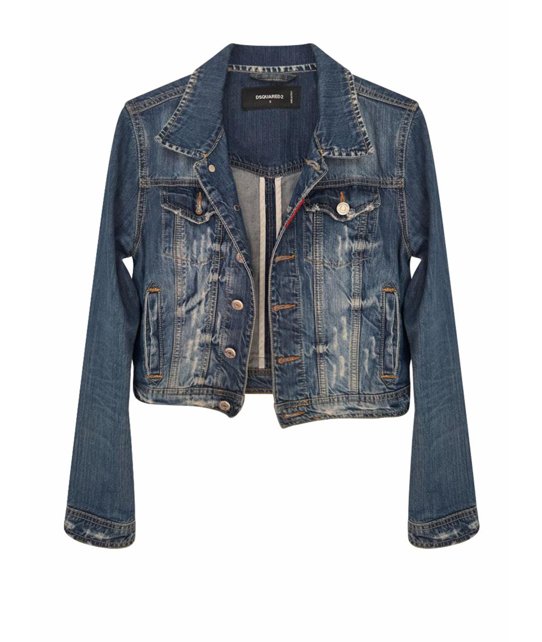 DSQUARED2 Синяя деним куртка, фото 1
