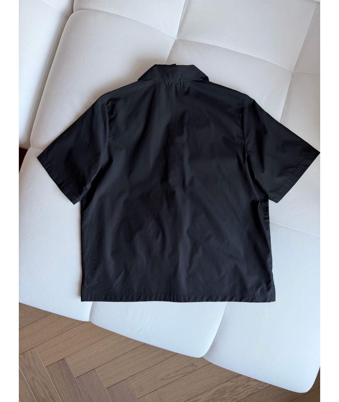 CHROME HEARTS Черная хлопковая рубашка, фото 3