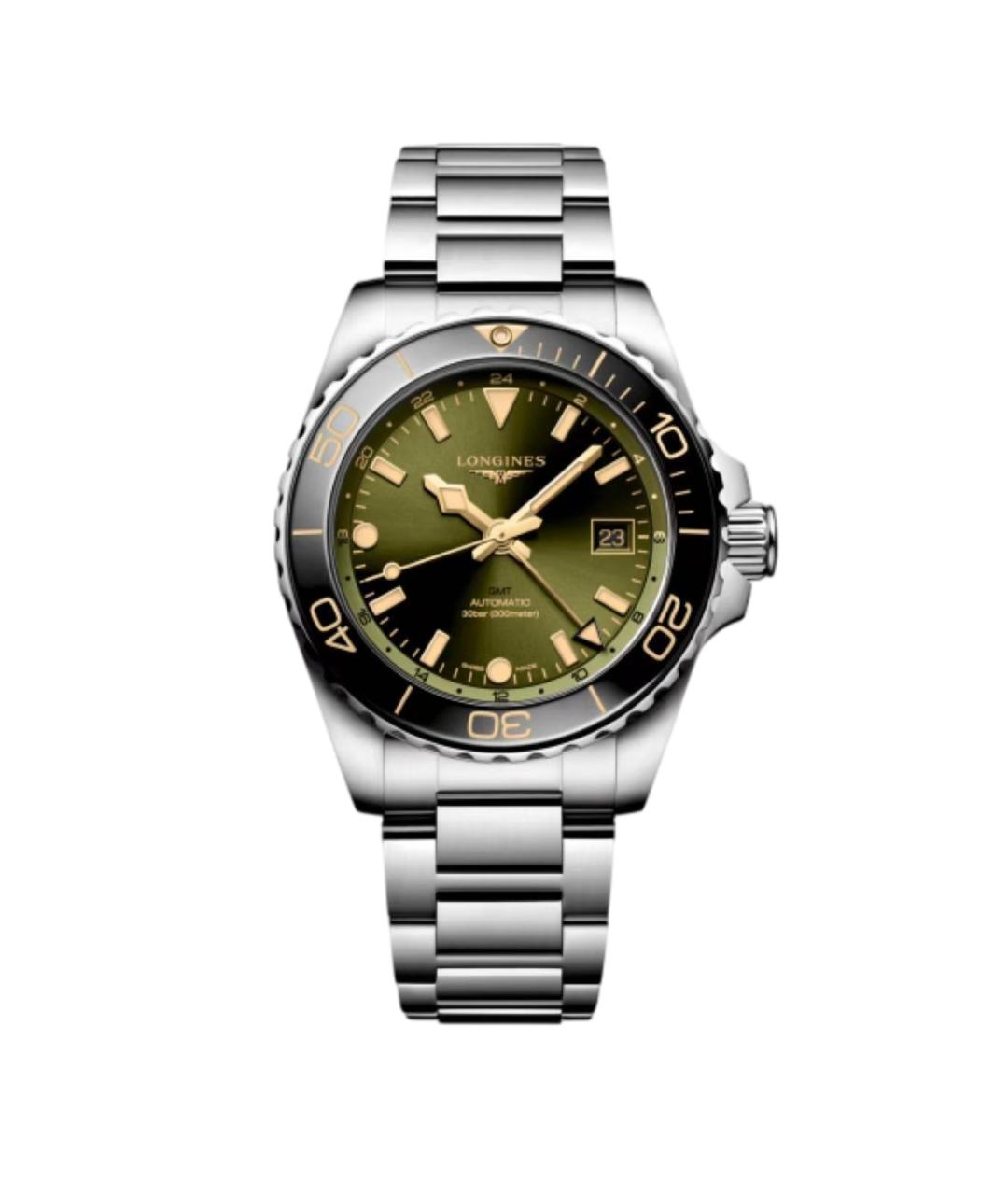 LONGINES Серебряные стальные часы, фото 1