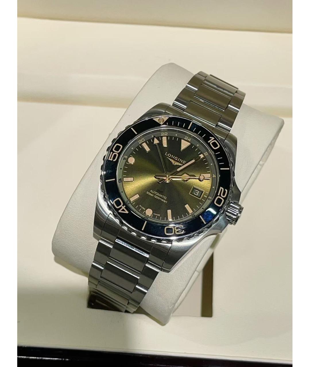 LONGINES Серебряные стальные часы, фото 5