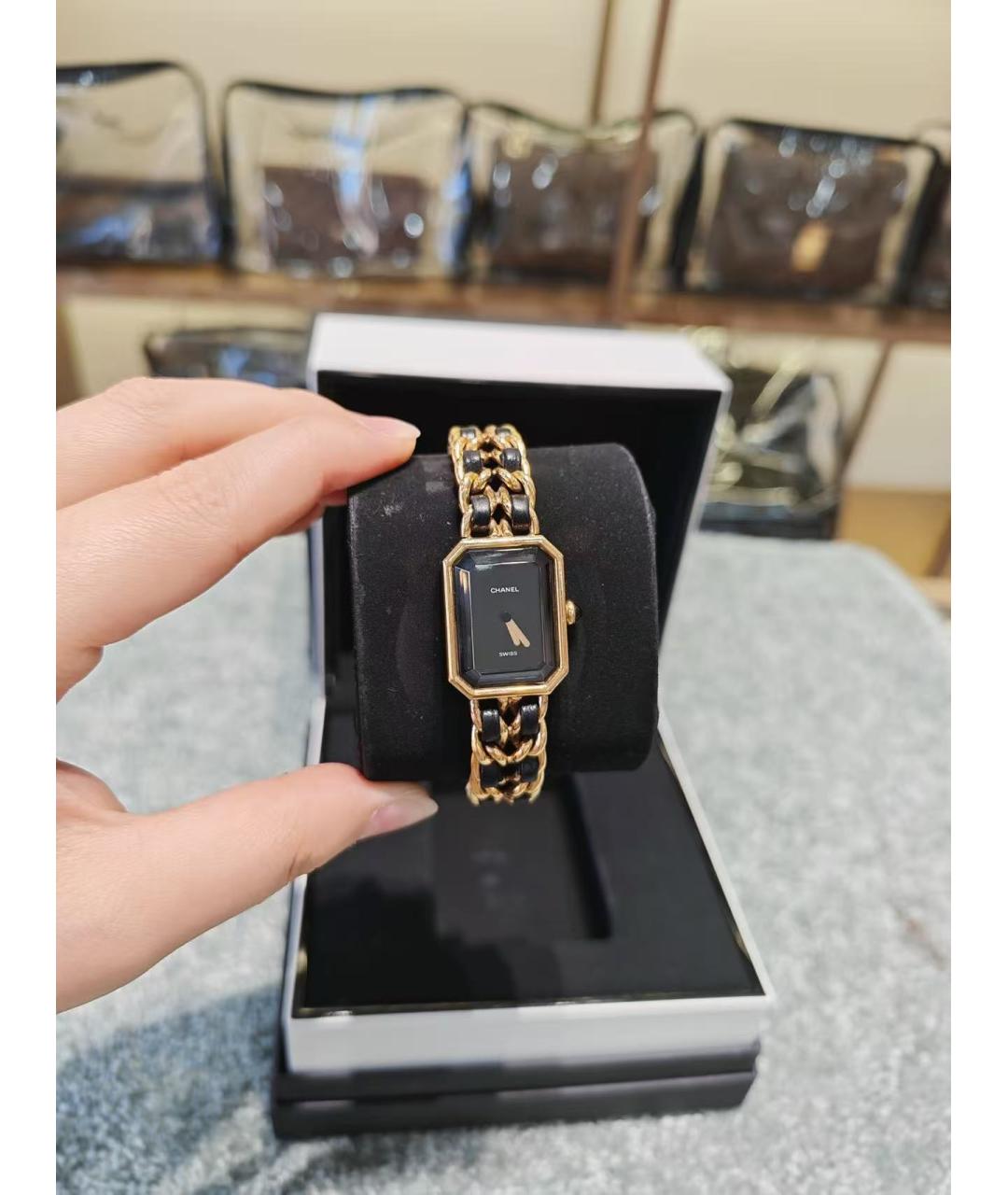 CHANEL Золотые часы, фото 3