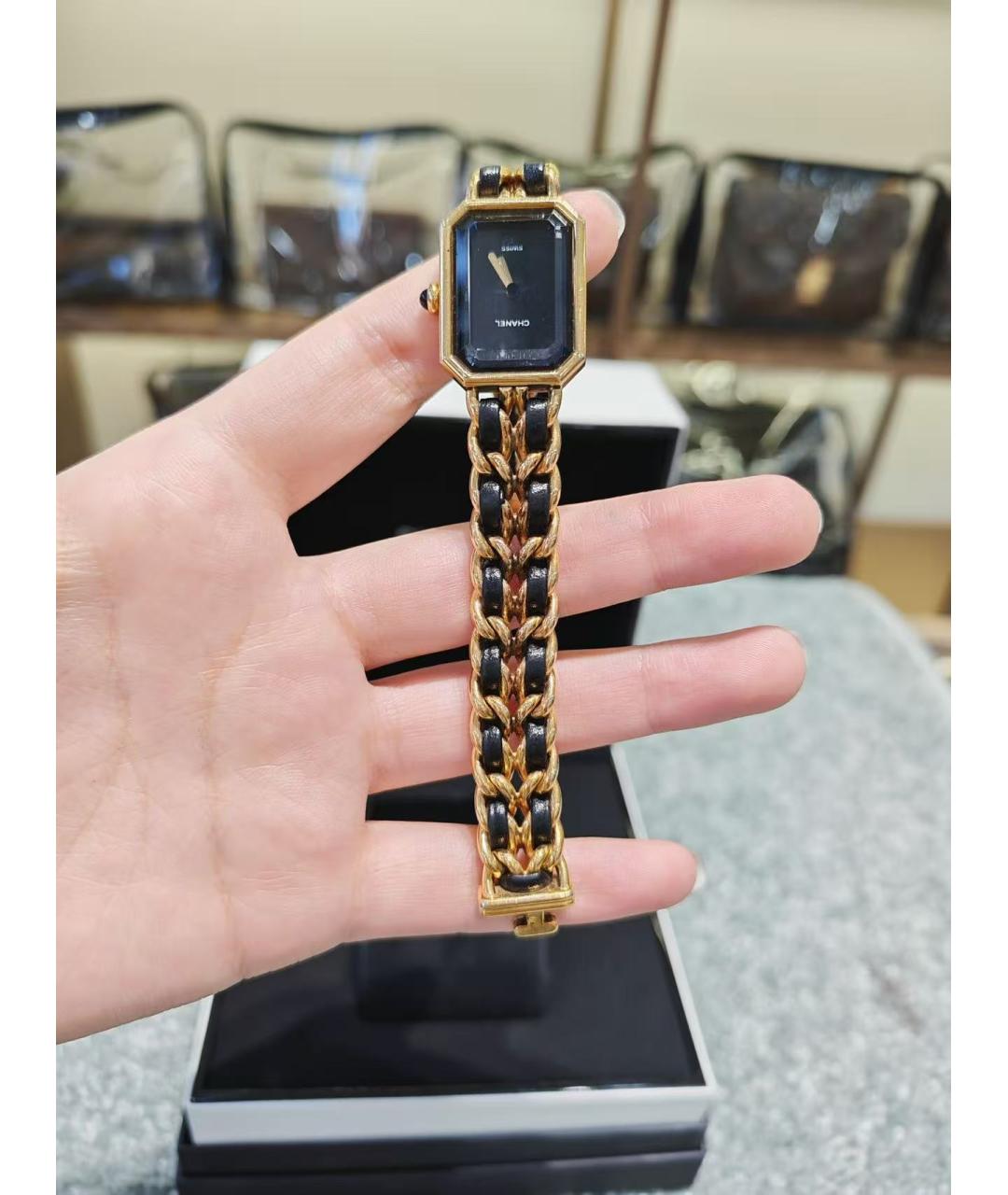 CHANEL Золотые часы, фото 5