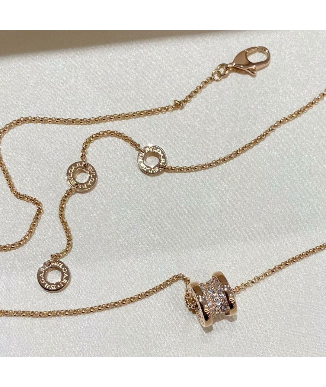 BVLGARI Розовое колье из розового золота, фото 5