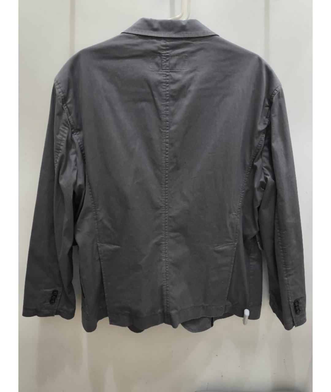 DSQUARED2 Серый хлопковый пиджак, фото 2