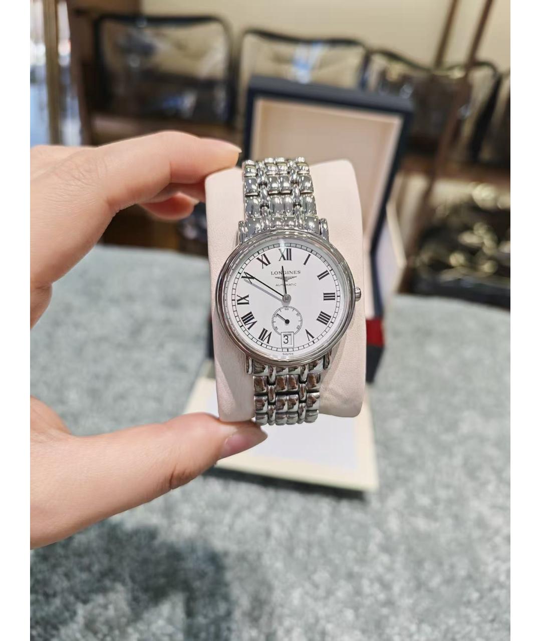 LONGINES Серебряные часы, фото 2